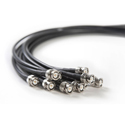 Photo of RF Venue RG8X2-10 RG8X 50 Ohm Coaxial BNC Male to Male Antenna Cable - 2 Foot - 10 Pack