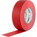 Photo of Pro Tapes 001UPCG255MRED Pro Gaff Gaffers Tape RGT-60 - 2 Inch x 55 Yards - Red