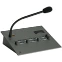 Riedel CD2 2 Channel Desktop Speaker/Headset Station for Performer Digital Partyline Intercom - 4 Pin XLR Male