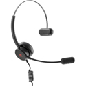 Photo of Riedel HS-200-SNGL-E-D OnAir 200 Series Single-Ear Intercom Headset with Fixed USB-C Connector