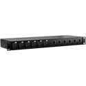 Riedel NSA-008A StageLink 1RU SMPTE 2110 4-Wire 6x6 Network Streaming Interface for Intercom & Audio - Mic / Line & AES3