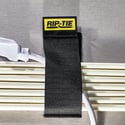 Photo of Rip-Tie C-04-002-BK One Inch Wide x 4 Inch Long CableCatch - 2 Pack- w/ Acrylic Pressure Sensitive Adhesive - Black