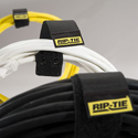 Photo of Rip-Tie D-15-050-BK 1.5-Inch x 15-Inch Rip-Tie Cable Wrap - Black - 50 Pack