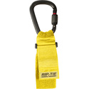 Rip-Tie JP-20-E1P-YELLOW 2-In Cable Carrier With Heavy Duty 4.5-In Locking Carabiner