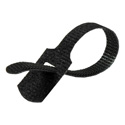 Photo of Rip-Tie Mini Q-35-056-BK 1/4 x 3-1/2 Inch Hook & Loop Cable Ties - 56 Pieces - Black