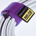 Photo of Rip-Tie RLH-045-003-V 1 x 4.5-Inch Rip-Tie Rip-Lock Cable Wrap - 3 Pack -  Violet