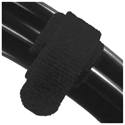 Rip-Tie RT-F-12-600-BK 1/2 x 12 Inch Large Fire Retardant Velcro Tie - Black - 600 Piece Spool