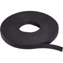 Photo of Rip-Tie W-75-1RL 1/2 Inch WrapStrap - Black - 75 Foot