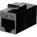 Connectronics CAT-5e RJ45 8 Conductor Modular Keystone Mountable F-F Feedthru Coupler