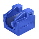 Photo of Canare RJP-PC Protective Cap for RJ45 Modular Plugs - Fits Ethernet Cables with OD of 6/7mm - 20 Pack - Blue