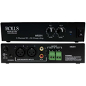 Rolls HR251 Dual Channel 50 + 50 Watt Power Amplifier with Stereo RCA & XLR Inputs and Plugable Phoenix Connector Ouputs