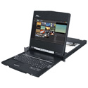 Middle Atlantic RM-KB-LCD17HD High Definition Rackmount Console - 1080p Widescreen Display