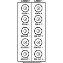 Photo of Cobalt Digital RM20-9922-2FS-A/S A/S Rear IO for 9922-2FS - (2) 3G/HD/SD-SDI Input BNC / (3) Processed/Reclocked Outputs