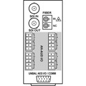 Cobalt Digital RM20-9433EMDE-OE-C-HDBNC 20-Slot Frame Rear I/O Module 3G/HD/SD-SDI Fiber-Optic OE Receiver