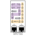 Photo of Cobalt RM20-9924-4FS-A-HDBNC Rear I/O Module For 9924-4FS-12G openGear Card with 12G / 6G / 3G / HD / SD-SDI