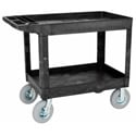 Rubbermaid 4520-10 Plastic Film/Video Camera Cart With 8in Pneumatic Wheels