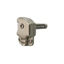 Photo of Rean RP2RCF 1/4 Inch Mono / Low-Profile Right Angle Pancake Plug - Nickel/Nickel - Each/Bagged