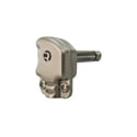 REAN RP2RCF 1/4 Inch Mono / Low-Profile Right Angle Pancake Plug - Nickel/Nickel - Each