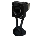 REAN RRE8F-Z-011-1 D Series Ethernet CAT5e Receptacle - Airtight - 90 degree upwards RJ45 Feedthrough - 100 Pack