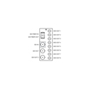 Ross openGear R2A-6622 20 Slot Full Rear Module for SFS-6622-A