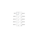 Photo of Ross openGear R2A-8258 20 Slot Full Rear Module for MUX-8258-A 75 Ohm Audio I/O