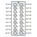 Photo of Ross R2H-8809 High Density 18 HD-BNC openGear Rear Module for QEA-8809