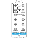 Photo of Ross R3S-8901-R Rear I/O Module for Two SRA-8901-R 12G Bypass Protection Switch Card