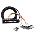 Rapco Horizon Stagemaster Series SMC1604FBX-100 16x4 100 foot XLR Audio Snake 16 XLR male ins 4 Female XLR Returns