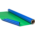 Photo of Rosco 3005872663XX Blue/Green Chroma Floor 63 Inch width - BStock Unit - 50 Foot - Ends are damaged