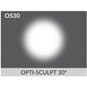 Photo of Rosco OPTI-SCULPT 30 Degree Beam Pattern for Precise Beam Sculpting - 24 Inch x 40 Inch Sheet