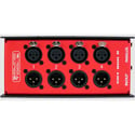 SoundTools CB851 Cat Box 8 Audio Over CAT5 Stage Box - 4 Channel Male/Female XLR etherCON