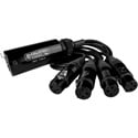 SoundTools CAT Tails CTFX etherCON Breakout to Quad Female XLR cables