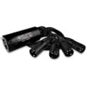 SoundTools CAT Tails CTMX etherCON Breakout to Four Male XLR cables