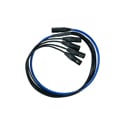 Photo of SoundTools SuperCAT Sound Tails SCST-MD-E - etherCON to 5-Pin Male DMX Lighting Control Breakout Cable - 5 Ft - Blk