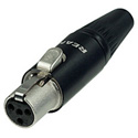 REAN RT4FC-B TINY Female 4-Pole XLR Cable Connector