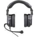 RTS HRF-2 A5M HRF Dual-Sided Full Cushion Noise Reduction Headset with A5M Connector/Flip to Mute - Medium Weight