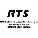 RTS OMS_A TO ADV Software Upgrade Analog to Advance - for the OMNEO Main Station