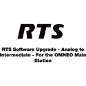 Photo of RTS OMS_A TO INT Software Upgrade Analog to Intermediate - for the OMNEO Main Station
