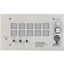 RTS WMS300L A5F 2 Channel Wall Mount User Station with Dynamic Mic Input