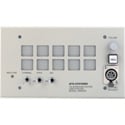 RTS WMS300L A5F 2 Channel Wall Mount User Station with Dynamic Mic Input