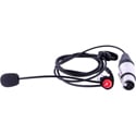 Riedel RUN-E1L Ultra-Light In Ear Monaural Intercom Headset with XLR4F Connector for Bolero - Left Ear - 47 Inch Cable