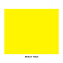 Photo of Rosco Gel Sheet - Medium Yellow - 20 Inch x 24 Inch Sheet