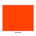 Photo of Rosco R22 Gel Sheet - Deep Amber