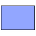 Photo of Rosco RX365 - Gel Sheet - Delft Blue - 20 Inch x 24 Inch Sheet