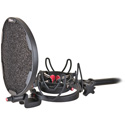 Rycote 045002 InVision Studio Kit w/USM Studio Mount and Pop Filter