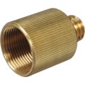 Photo of Rycote 047302 5/8 Inch Female to 3/8 Inch Male Brass Stand Adaptor
