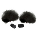 Photo of Rycote Black Lavalier Windjammers (Pair)