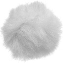 Rycote 065516 White Lavalier Windjammer - Single