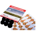 Rycote 065520 Overcovers Black Only - 30 Stickies/ 6 Fur Covers