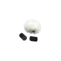 Photo of Rycote 065557 Risretto Miniature Windjammer for Lavalier Microphones - White